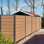 Composiet schuttingen horizontaal
