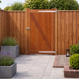 Bankirai schuttingdeuren