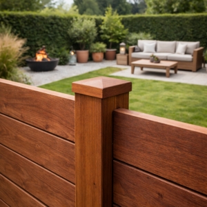 Hardhouten tuinpalen