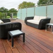 Hardhouten vlonderplanken