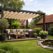 Harmonica schaduwdoeken