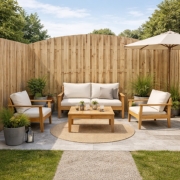 Houten schutting totaalpakketten