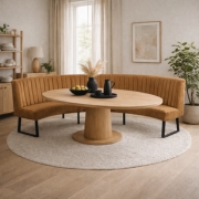 Eetkamerbanken ovaal