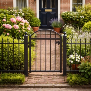 Stalen tuinpoorten