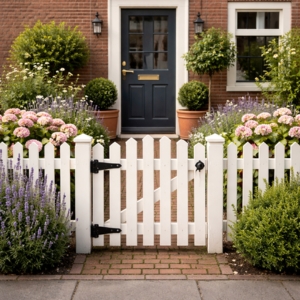 Geïmpregneerde tuinpoorten