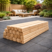 Geïmpregneerde palen