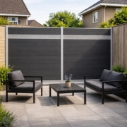 Composiet zelfbouw schuttingen