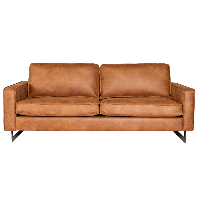 3 zitsbank - Riverdance - leer Colorado cognac 03 - 3 zitsbank - Riverdance - leer Colorado cognac 03 -