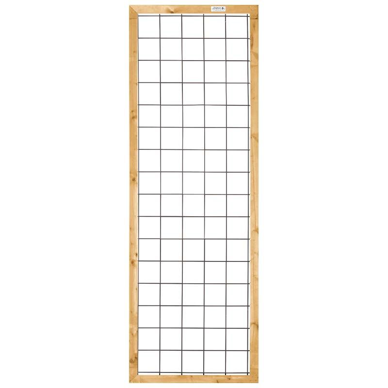 Draadscherm Royal verzinkt met Douglas kader (60 x 180 cm)