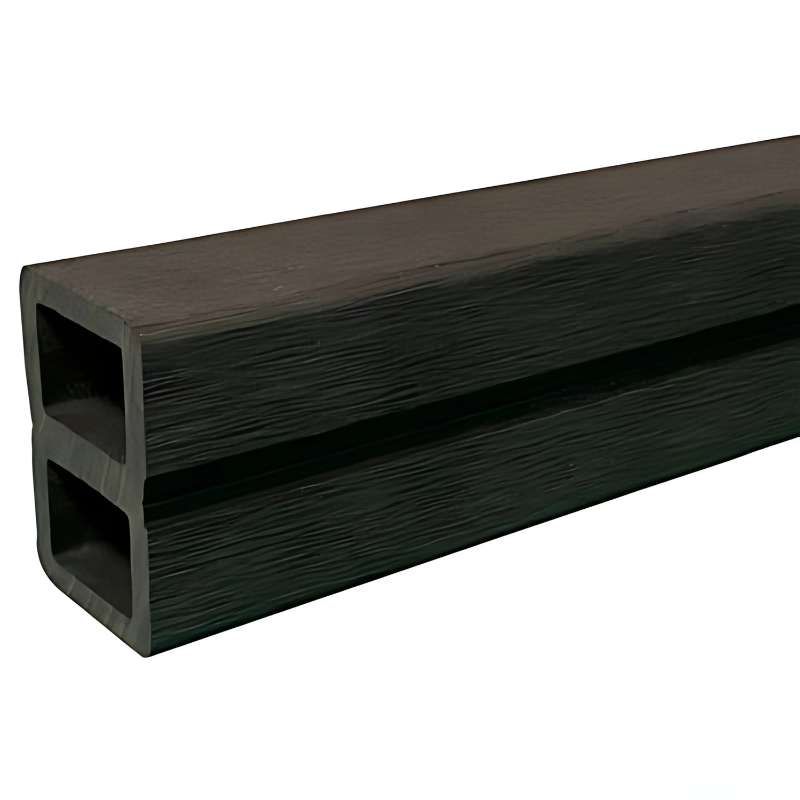 Onderregel composiet lava 4,00 mtr (set van 2 stuks)