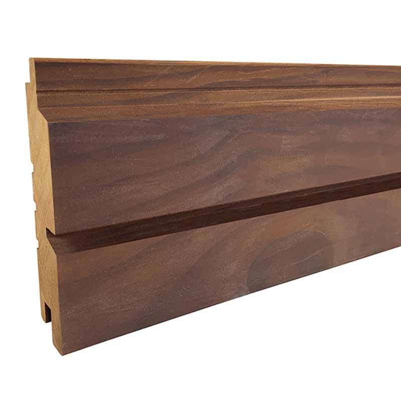 Rhombusprofiel Radiata pine thermo - dubbele Rhombus 2,8 x 14 cm