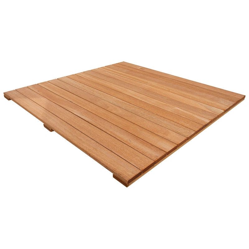 Terrastegel hardhout Bankirai 14/3L 15mm 100 x 100 cm (30 mm) vlak