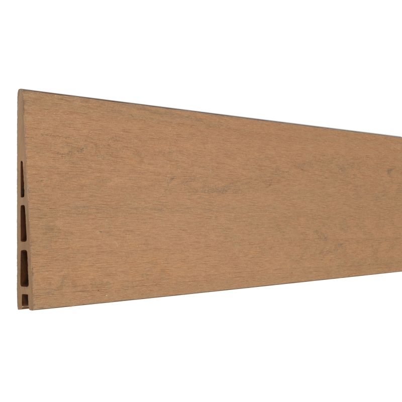 Mix & Match lamel - composiet - Zweeds rabat bicolor douala - 180 x 14 cm (2 stuks)