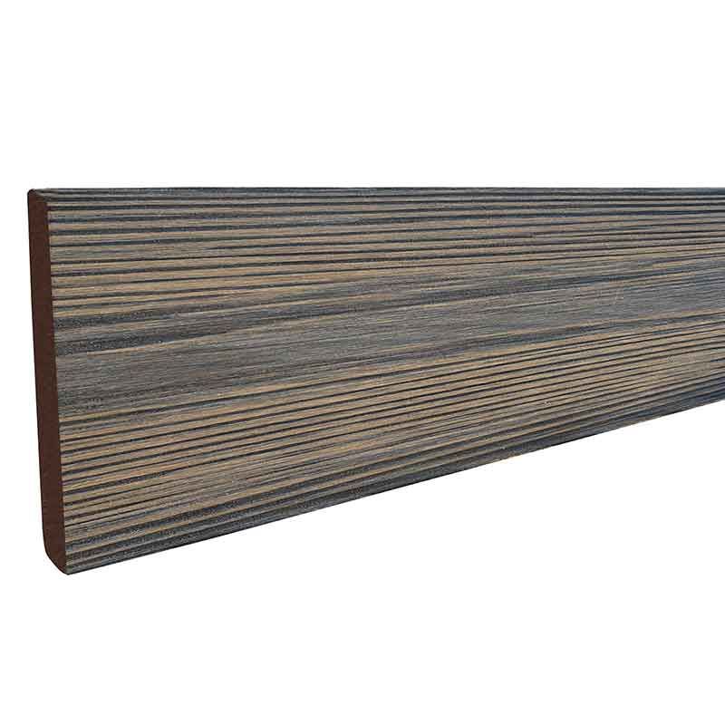 Randafwerking composiet driftwood dark (3 mtr)