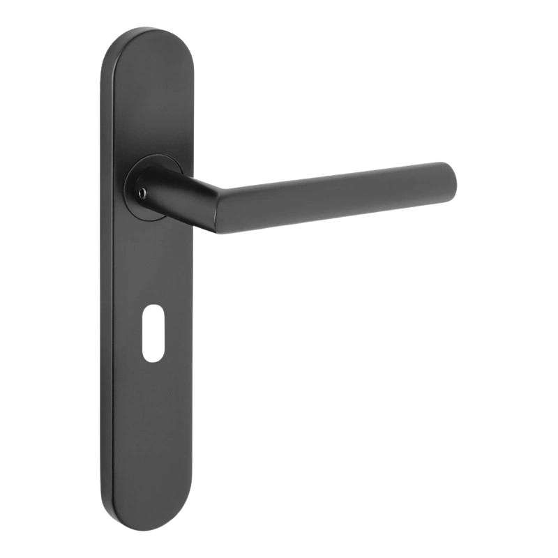 Deurbeslag - Best Buy - Deurkruk 204L incl sleutelgat - Mat zwart