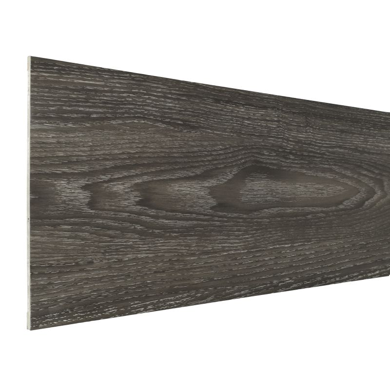 Stootbord - SPC - Antraciet Eiken - 130 x 20 cm