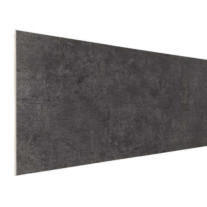 Stootbord - SPC - Beton Zwart - 130 x 20 cm