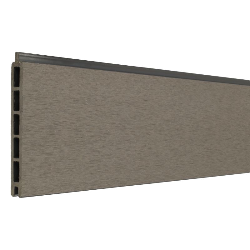 Mix & Match lamel - composiet - rock grey - 180 x 14 cm (2 stuks)