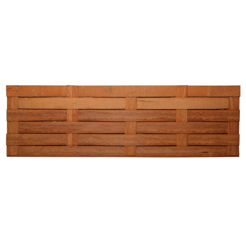 Damwand vlechtmat hardhout tbv waterkering 60 x 250 cm