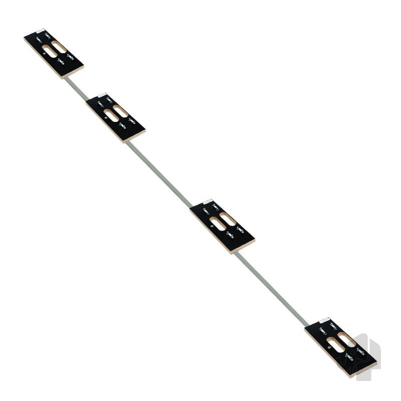 Freesmal losse rail - Swing VS-25 - lengte 250 cm