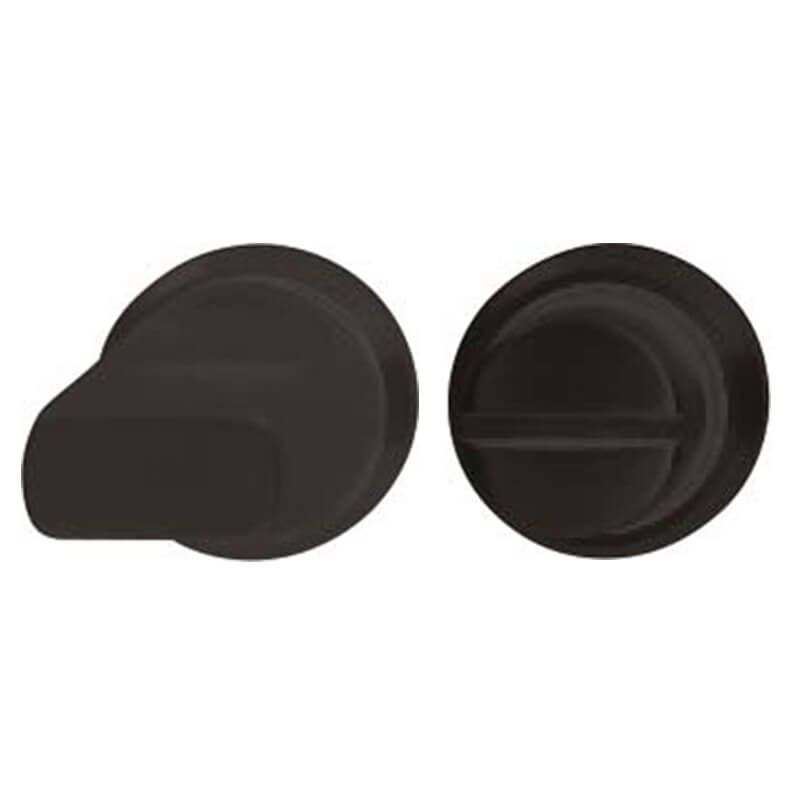 Deurbeslag - Nero - Toilet vrij-bezet - Mat zwart