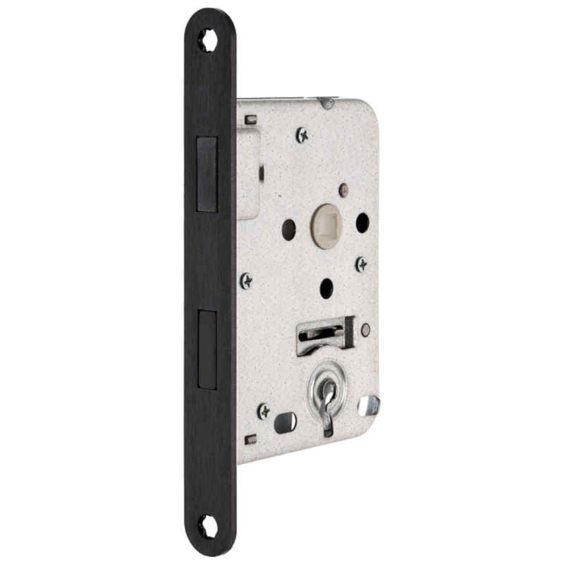 Magneet binnendeurslot zwart - dag- & nachtslot model 1266