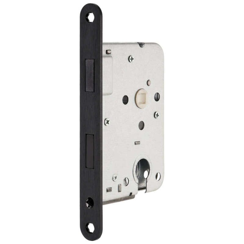 Magneet binnendeurslot zwart - cilinderslot model 1269