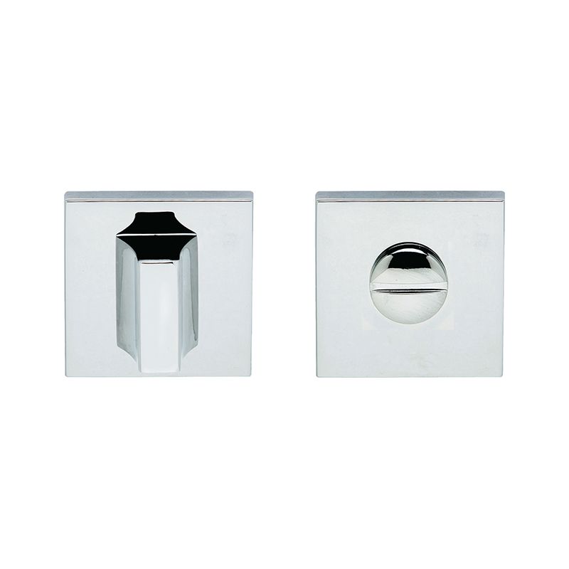 Toiletset Forza - Donna vierkant - Chroom