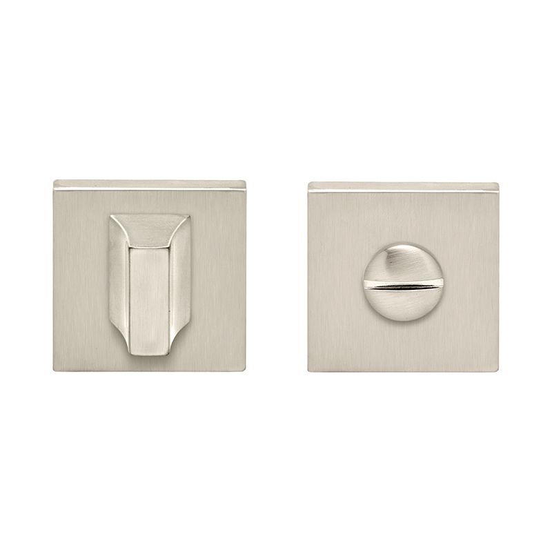 Toiletset Forza - Carly vierkant - PVD mat nikkel