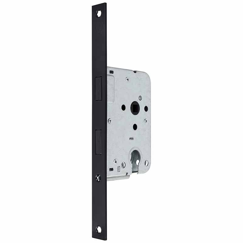 Magneet binnendeurslot zwart - cilinderslot