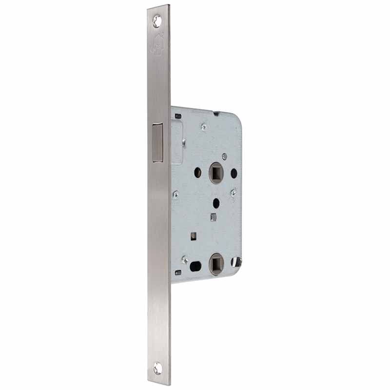 Magneet binnendeurslot RVS - vrij/bezetslot