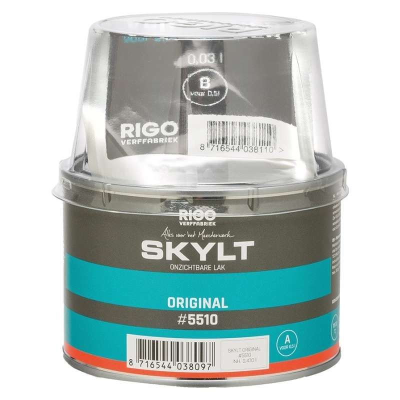 Skylt original 2K lak - Ultramatte lak 0,5 liter