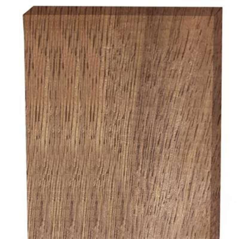 Open gevelbekleding hardhout Thermo Fraké verticaal 1,8 x 11,5 cm