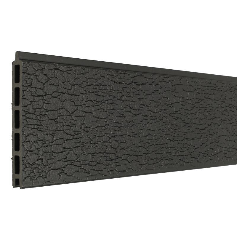 Mix & Match lamel - composiet co-ex - Shou Sugi Ban houtskool look - 180 x 14 cm (2 stuks)
