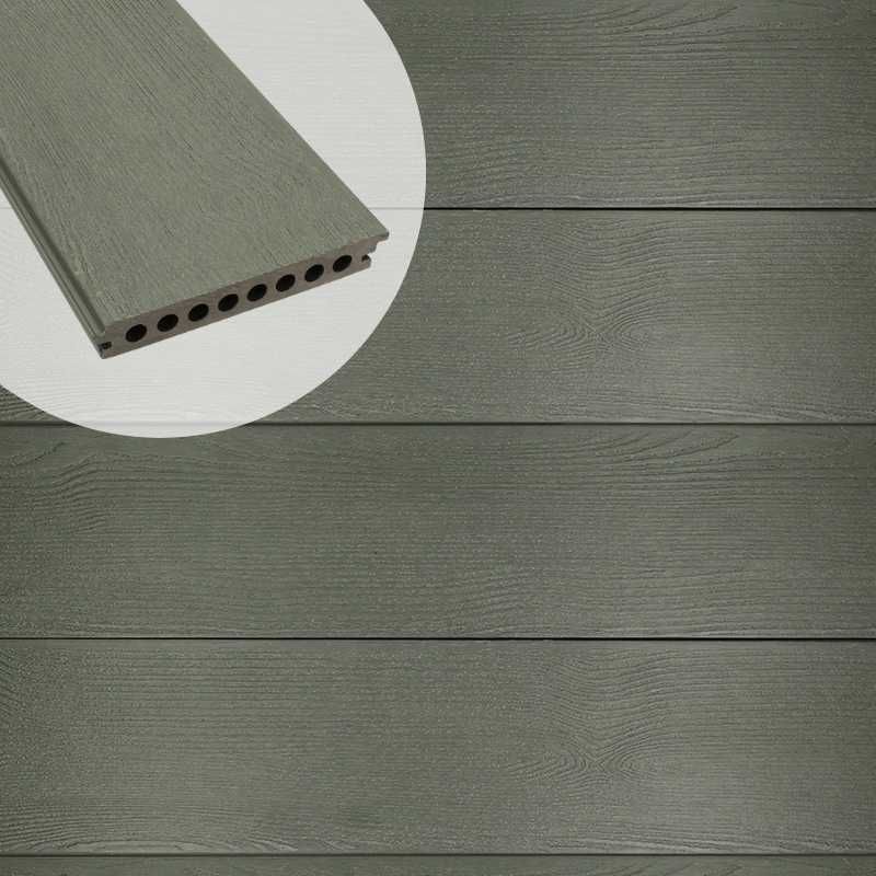 Vlonderplank composiet semi massief co-extrusie naadloos 2,1 x 14 cm Pure Jade