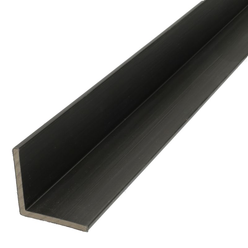 Composiet hoekprofiel black - 60 x 60 x 2900 mm