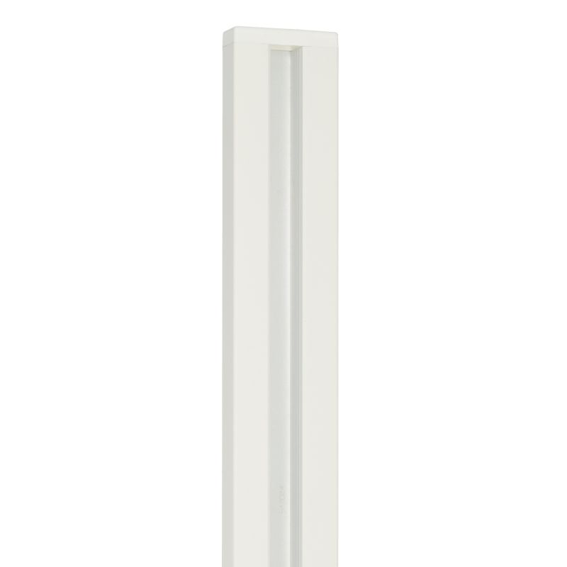 Wandprofiel zelfbouw Modular/Mix & Match wit aluminium 2,5 x 6,8 x 200 cm