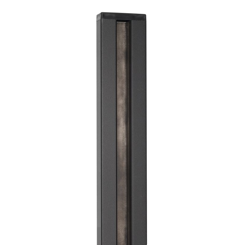Wandprofiel zelfbouw Modular/Mix & Match zwart aluminium 2,5 x 6,8 x 200 cm