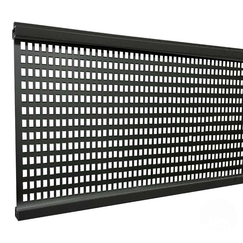 Modular lamel - aluminium - Deco rooster antraciet - 180 x 21 cm