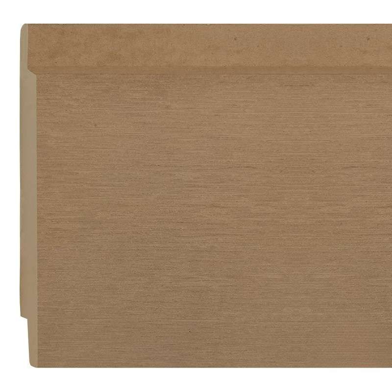 Rabat vezelcement met nerf klei 1,0 x 15,0 cm
