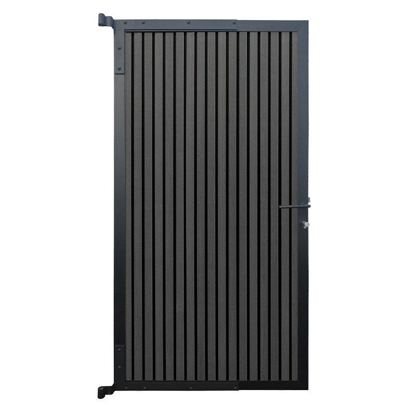 Tuindeur composiet co-ex Dark Line - Antraciet (90 x 180 cm)