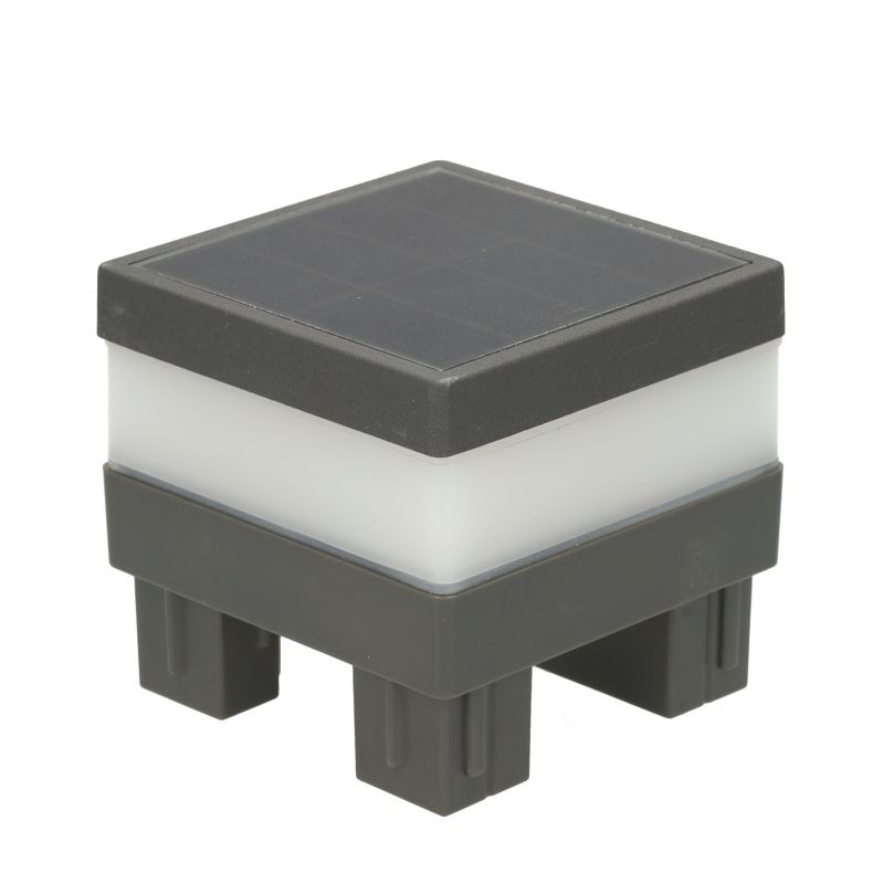 Paaltop LED voor 6,8 x 6,8 cm aluminium paal - Modular Mix&Match