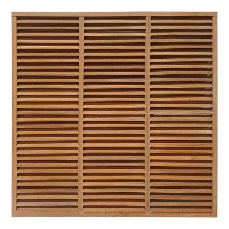 Schutting shutter hardhout Bangkirai (180 x 180 cm) dikte 4,4 cm