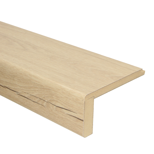 Uitloopprofiel doorlopend - Jönköping Blond Eiken - 136 x 6,3 cm