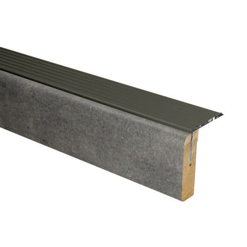 Uitloopprofiel Brons - Trelleborg Kalksteen - 90 x 6,3 cm
