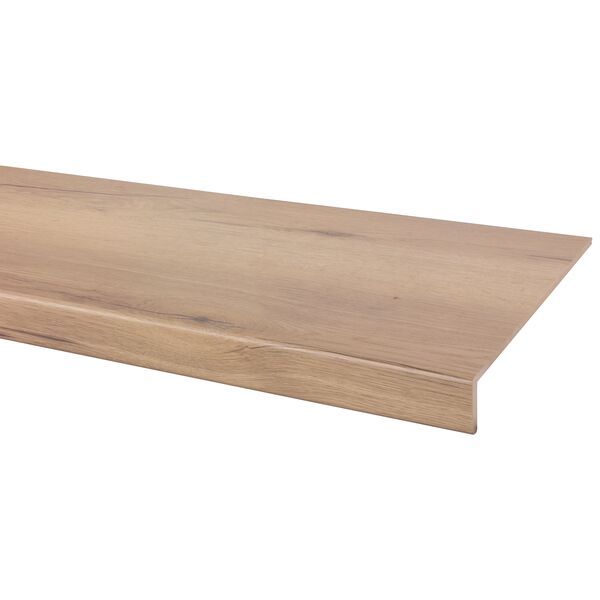 Overzettrede met neus - Laminaat - Licht Eiken - 130 x 38 cm