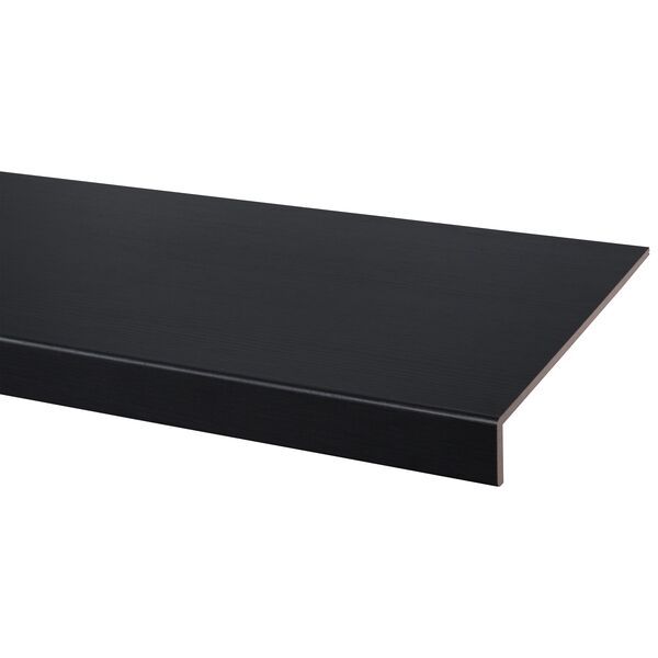 Overzettrede met neus - Laminaat - Zwart Eiken - 130 x 38 cm