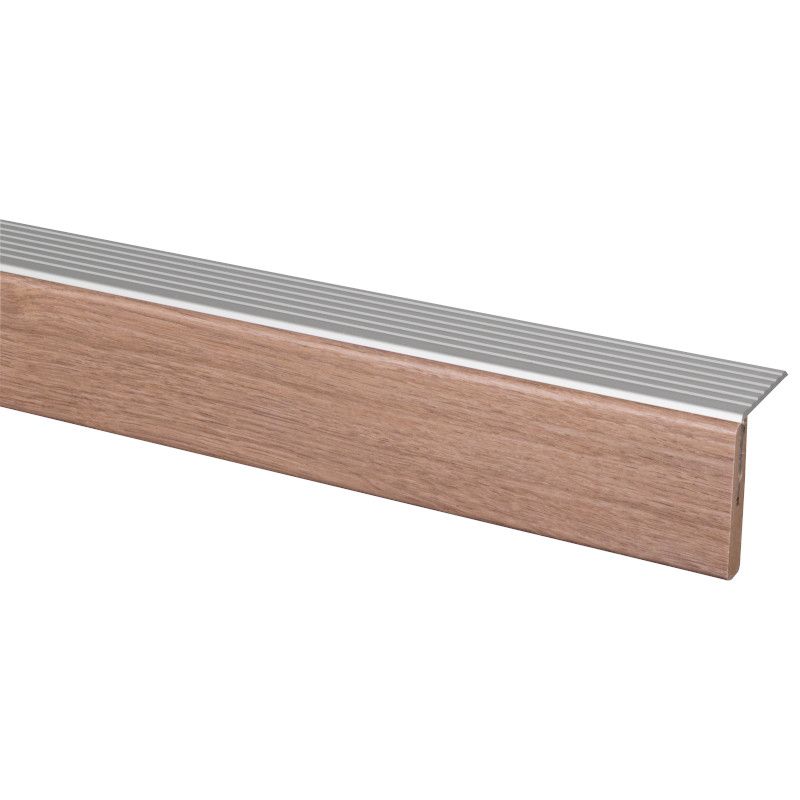 Uitloopprofiel - Bruin Eiken - 130 x 5 cm