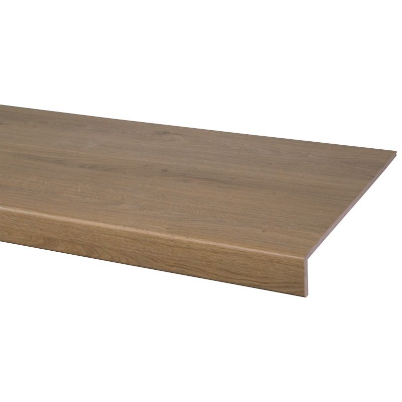 Overzettrede met neus - Laminaat - Bruin Eiken - 130 x 38 cm