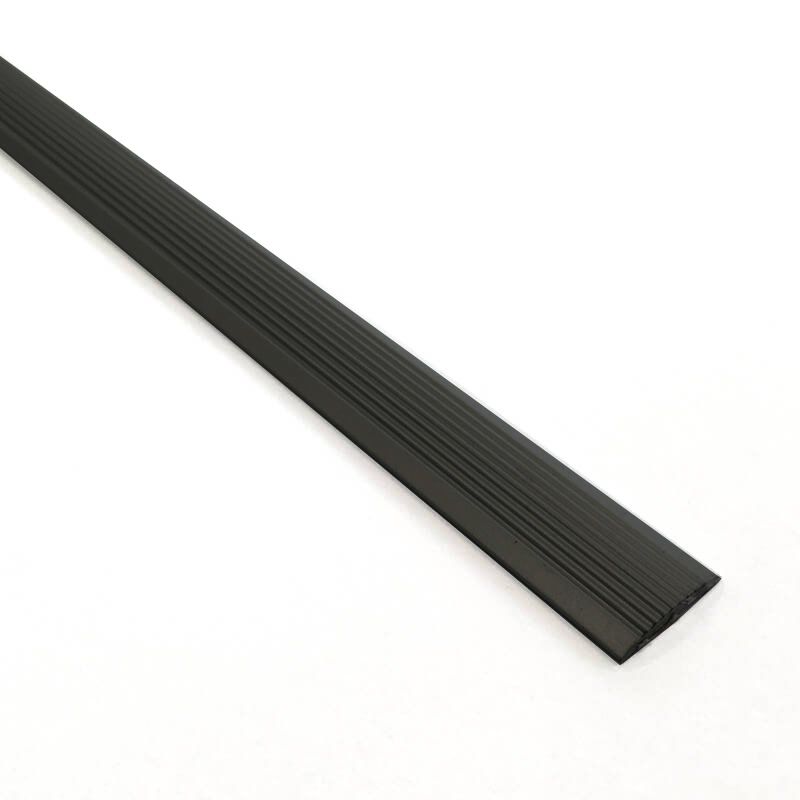 Antislipstrip (4 stuks) - Aluminium Zwart zelfklevend - 130 cm
